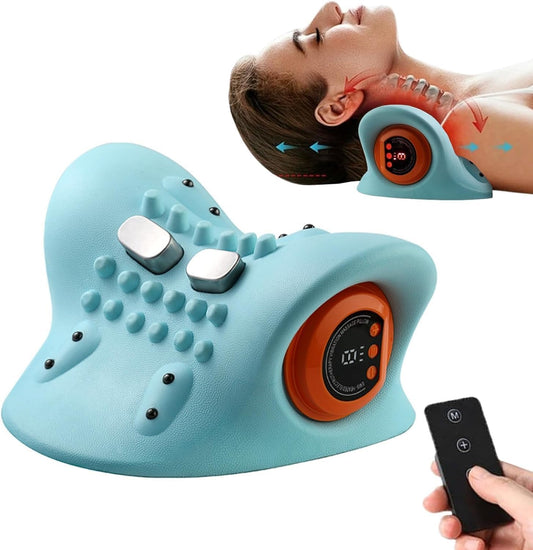 Almohada cervical eléctrica ErgoSense Cloud con vibración y calor - foto 2